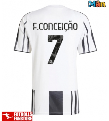 Juventus Francisco Conceicao #7 Hemmatröja 2025-26 Kortärmad